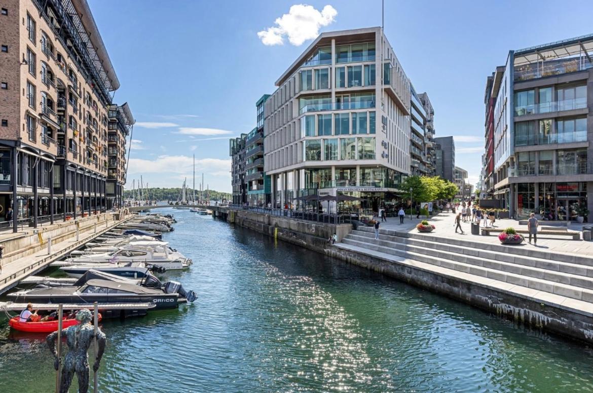 Tjuvholmen - Ved Aker Brygge Apartment Oslo Ngoại thất bức ảnh